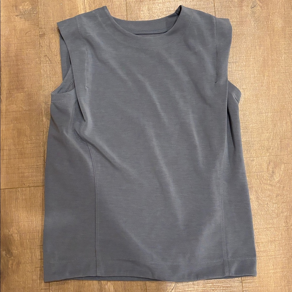 Athleta NWOT two piece matching casual lounge set top and cropped pants - Picture 7 of 12